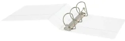 Office Depot® Brand Durable View 3-Ring Binder, 3" Slant Rings, White