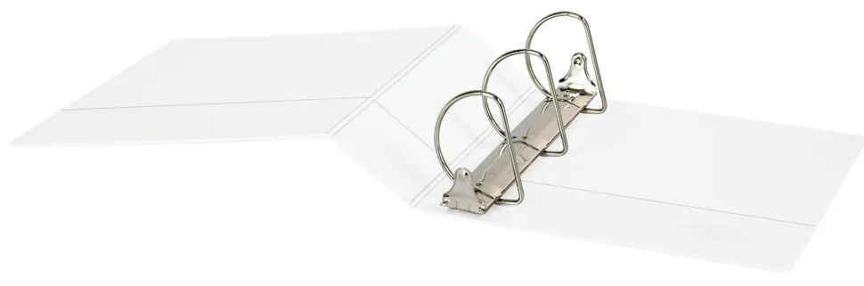 Office Depot® Brand Durable View 3-Ring Binder, 3" Slant Rings, White