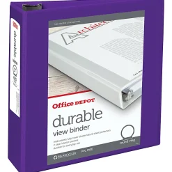 Office Depot® Brand Durable View 3-Ring Binder, 3