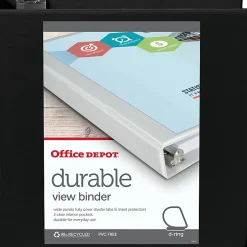 Office Depot® Brand Durable View 3-Ring Binder, 3