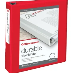 Office Depot® Brand Durable View 3-Ring Binder, 2