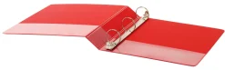 Office Depot® Brand Durable View 3-Ring Binder, 1 1/2" Round Rings, Red
