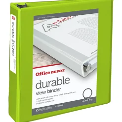 Office Depot® Brand Durable View 3-Ring Binder, 2