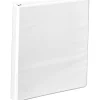 Office Depot® Brand Durable View Slant-Ring 3-Ring Binder, 1" Slant Rings, White