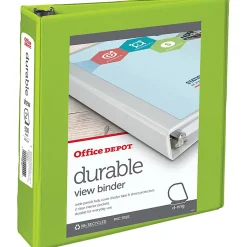 Office Depot® Brand Durable View 3-Ring Binder, 2