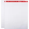 Office Depot® Brand Easel Pads, 27" x 34", 1" Blue Grid, 50 Sheets, 30% Recycled, Pack Of 2