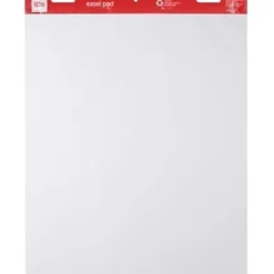 Office Depot® Brand Easel Pads, 27" x 34", 50 Sheets, 30% Recycled, White, Pack Of 2