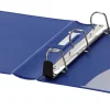 Office Depot® Brand Everbind™ View 3-Ring Binder, 1 1/2" D-Rings, Blue