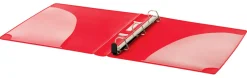 Office Depot® Brand EverBind™ View 3-Ring Binder, 1" D-Rings, Red
