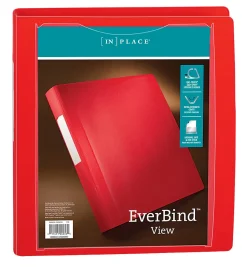 Office Depot® Brand EverBind™ View 3-Ring Binder, 1