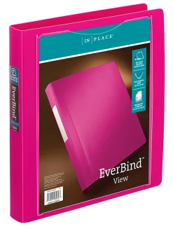 Office Depot® Brand EverBind™ View 3-Ring Binder, 1