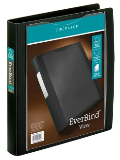 Office Depot® Brand EverBind™ View 3-Ring Binder, 1