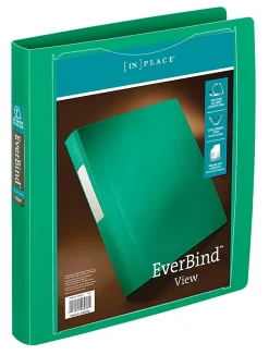Office Depot® Brand EverBind™ View 3-Ring Binder, 1