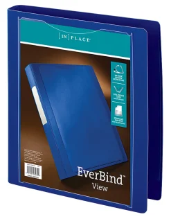 Office Depot® Brand EverBind™ View 3-Ring Binder, 1