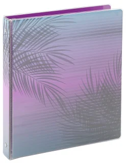 Office Depot® Brand Fashion 3-Ring Binder, 1" Round Rings, Palms