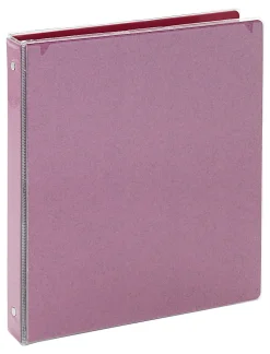 Office Depot® Brand Fashion 3-Ring Binder, 1" Round Rings, Pink Glitter