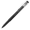 Office Depot® Brand Felt-Tip Pens, Fine Point, 0.5 mm, Black Barrel, Black Ink, Pack Of 4