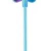 Office Depot® Brand Fidget Ballpoint Pen, Medium Point, 1.0 mm, Blue Barrel, Blue Ink, Star Fidget Topper