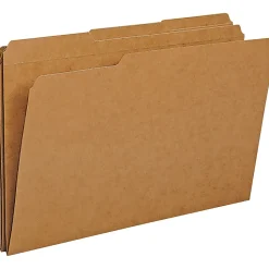 Office Depot® Brand File Folders, 1/3 Cut, Legal Size (8-1/2