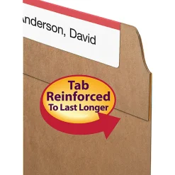 Office Depot® Brand File Folders, 1/3 Cut, Legal Size (8-1/2