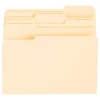 Office Depot® Brand File Folders, 1/3 Tab Cut, Letter Size, Manila, Pack of 24 Folders