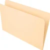 Office Depot® Brand File Folders, Straight Cut, Legal Size, Manila, Pack Of 100