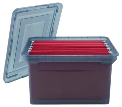 Office Depot® Brand File Tote, 35 Qt, Letter/Legal Size, 10-13/16