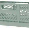 Office Depot® Brand Folding Stacking Storage Crate, 6-1/2”H x 16-15/16”W x 11-1/2”D, Sage