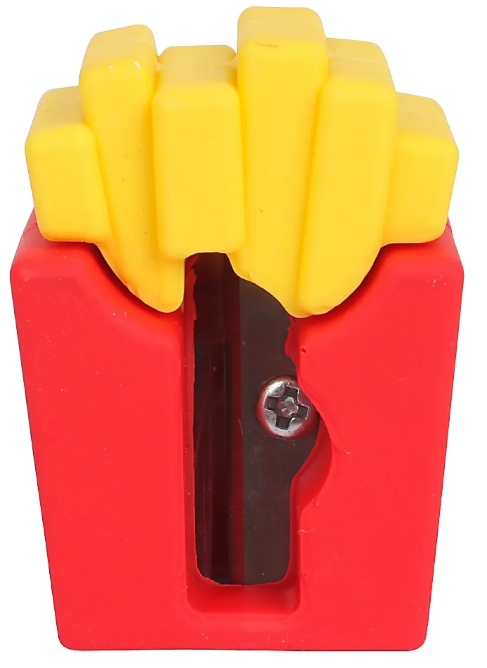 Office Depot® Brand Fun Shaped 1-Hole Manual Pencil Sharpener, French Fries