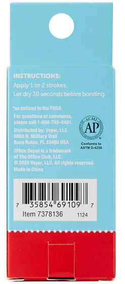 Office Depot® Brand Glue Sticks, 0.32 Oz, Clear, Pack Of 2 Glue Sticks