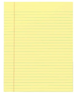 Office Depot® Brand Glue-Top Legal Pads, 8-1/2" x 11", Legal Ruled, 50 Sheets, Canary, Pack Of 12 Pads