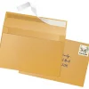 Office Depot® Brand Greeting Card Envelopes, A9, 5-3/4" x 8-3/4", Clean Seal, Gold Pearl, Box Of 25