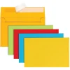 Office Depot® Brand Greeting Card Envelopes, A9, Clean Seal, Assorted Brights, Box Of 50