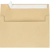 Office Depot® Brand Greeting Card Envelopes, A9, 5-3/4" x 8-3/4", Clean Seal, Brown Kraft, Box Of 25