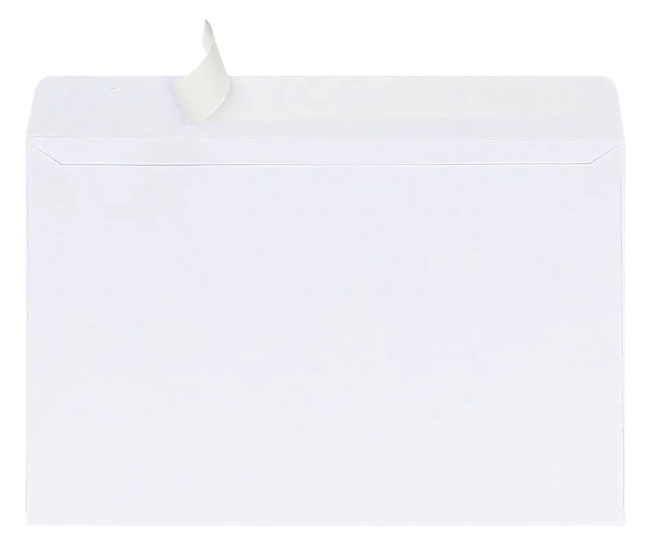 Office Depot® Brand Greeting Card Envelopes, A9, 5-3/4" x 8-3/4", Clean Seal, White, Box Of 100