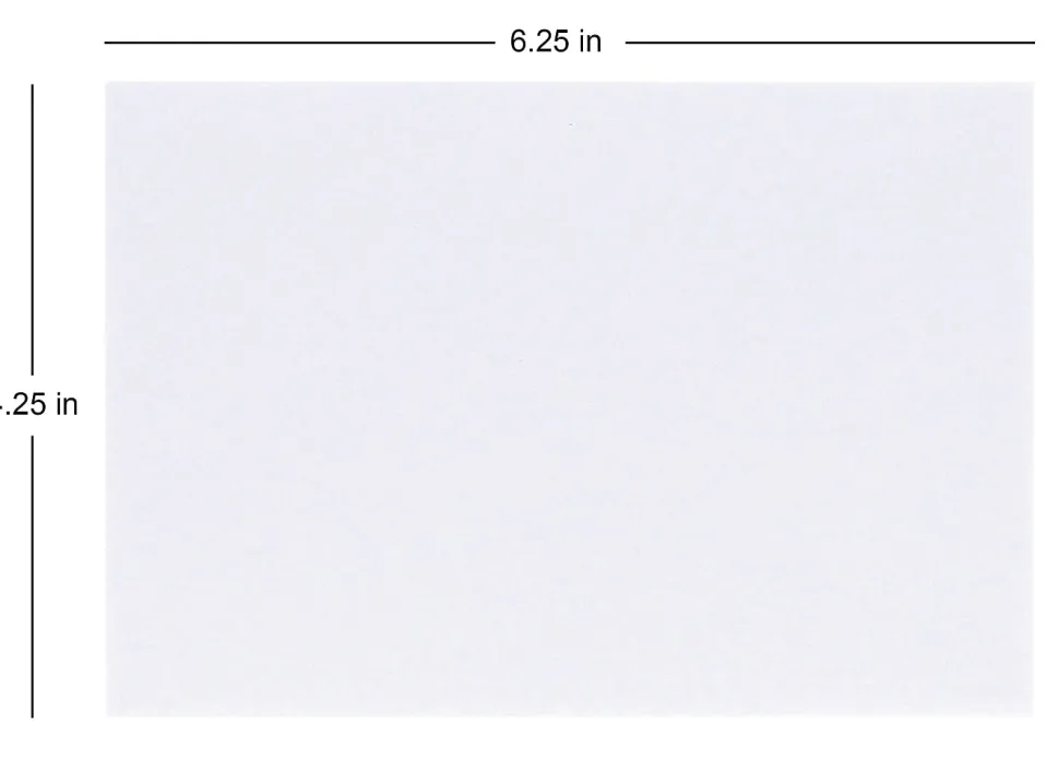 Office Depot® Brand Greeting Card Envelopes, A4, 4-1/4” x 6-1/4”, Clean Seal, White, Box Of 25
