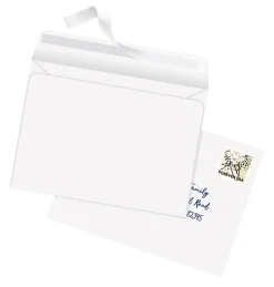 Office Depot® Brand Greeting Card Envelopes, A7, 5-1/4” x 7-1/4”, Clean Seal, White, Box Of 25