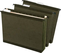 Office Depot® Brand Hanging Pockets With Full-Height Gussets, Letter Size (8-1/2
