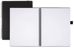 Office Depot® Brand Hard Cover Premium Business Notebook, 8 1/2
