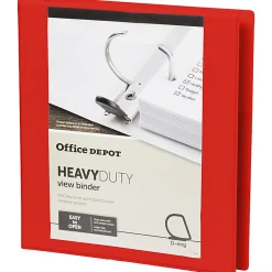 Office Depot® Brand Heavy-Duty View 3-Ring Binder, 1