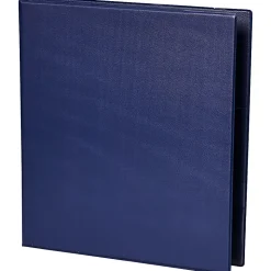Office DepotĀ® Brand, Heavy-Duty 3-Ring Binder, 1" D-Rings, 49% Recycled, Navy