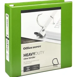 Office Depot® Brand Heavy-Duty View 3-Ring Binder, 2