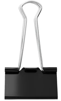 Office Depot® Brand Heavy-Duty Binder Clips, Large, 2