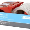 Office Depot® Brand Heavy Duty Shipping Packing Tape With Dispenser, 1.89" x 54.6 Yd, Crystal Clear, Pack Of 4 Rolls
