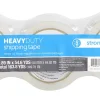 Office Depot® Brand Heavy Duty Shipping Packing Tape,  1.89" x 54.6 Yd., Crystal Clear, Pack Of 3 Rolls