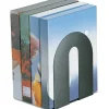 Office Depot® Brand Heavy-Duty Bookends, 10"H x 8"W x 8"D, Black, Set Of 2