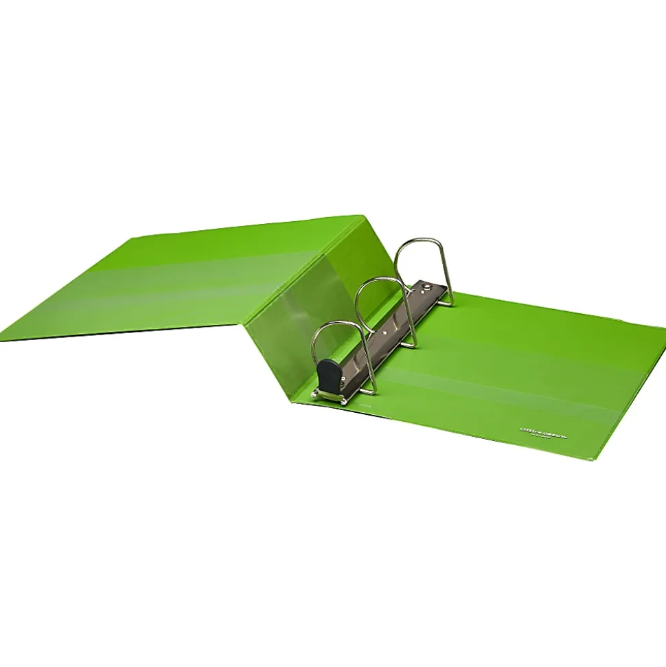 Office Depot® Brand Heavy-Duty View 3-Ring Binder, 3" D-Rings, Army Green