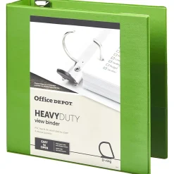 Office Depot® Brand Heavy-Duty View 3-Ring Binder, 3