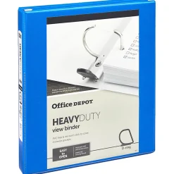 Office Depot® Brand Heavy-Duty View 3-Ring Binder, 1