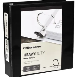 Office Depot® Brand Heavy-Duty View 3-Ring Binder, 2